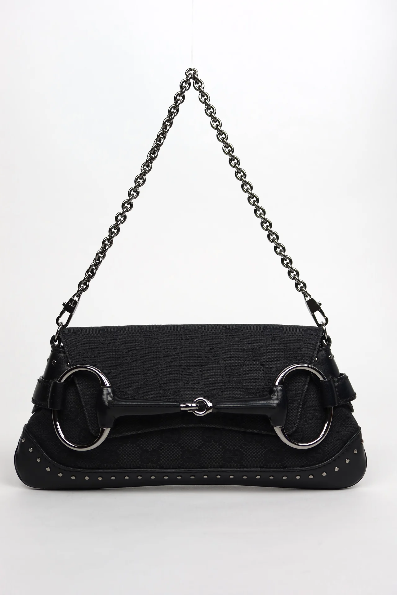 Bolso Horsebit GG Canvas de Gucci